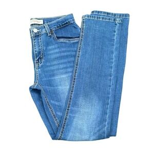 Levis Performance 511 Slim Jeans Medium Wash Blue 16 Reg 28x30 Mens Womens